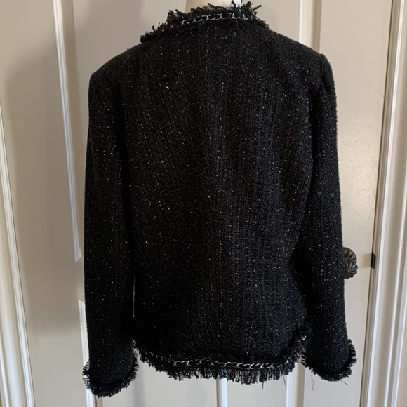 *HOST PICK* Boston proper jacket sparkles with chain detail - Picture 6 of 16